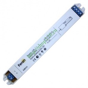 21519 EB51S 1*18W T8/G13 230V 195*28*19 Балласт электронный (ЭПРА) (уп.200шт.) FERON (Китай) 21519