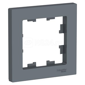 ATN000701 AtlasDesign Рамка 1 пост, грифель (уп.20шт.) Systeme Electric (Россия) ATN000701