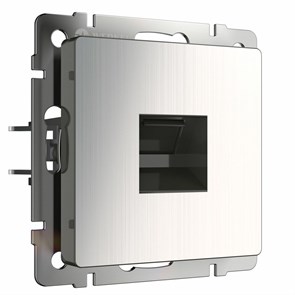W1181002 Механизм розетки компьютерной RJ45, глянцевый никель (уп.10шт.) Werkel™ a051079-1
