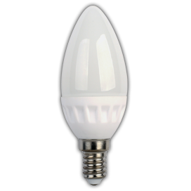 C4LW35ELC Ecola candle LED  3,5W 220V E14 2700K (керамика) СНЯТА С ПРОИЗВОДСТВА C4LW35ELC