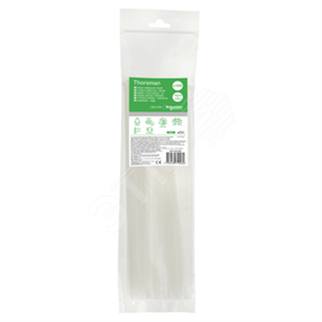 IMT46266 Multifix Thorsman Стяжка P6.6 стандартная, белая устойчивая к УФ-излучению, 3,6х300мм (уп.100шт.) Schneider Electric IMT46266