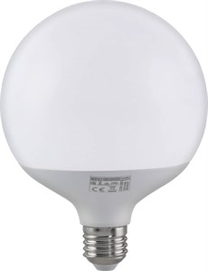 HRZ00002211 001-020-0020 GLOBE-20 Светодиодная лампа 20W 3000К E27 175-250V (уп.20шт.) HOROZ ELECTRIC HRZ00002211