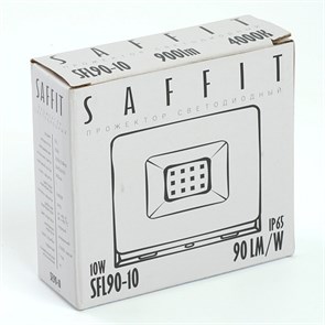 55074 SFL90-10, 2835SMD, 10W 4000K AC230V/50Hz IP65, черный в компактном корпусе Прожектор светодиодный FERON ВЫВЕДЕН ИЗ АССОРТИМЕНТА 55074