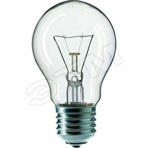 00006627/35456384 PHILIPS Stan CLASSIC A CL 60W 230V E27 Лампа накаливания прозрачная (уп.120шт.) 926000006627