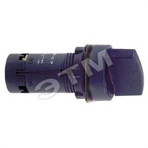 XB7ED21P Переключатель 2 позиции, 1н.з., 22мм, черный (уп.10шт.) Schneider Electric XB7ED21P