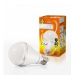 ECOWATT P60 230В 6W/830 E27 теплый белый свет шарик светодиодная 684549