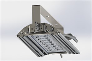 УСС-40 Катана-Ш Светильник светодиодный 40W 4000K AC 160V-280V IP67, крепление скоба ФОКУС УСС-40 Катана-Ш