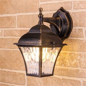 Apus D черное золото (GL 1009D) Светильник уличный настенный IP33 (уп.10шт.) Elektrostandard a043112