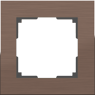 WL11-Frame-01 Aluminium Рамка на 1 пост, коричневый алюминий (уп.10шт.) WERKEL a033745-1