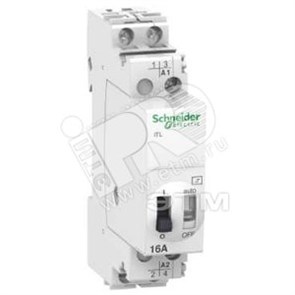A9C30812 Acti 9 Импульсное реле  iTL 16A 2НО 230В АС 110В DC 50-60ГЦ Schneider Electric A9C30812