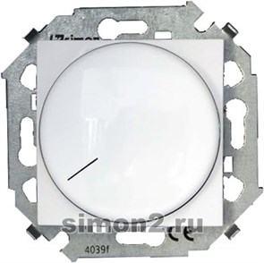 1591796-030 S15 Регулятор напряжения поворотный для светодиодных регулируемых ламп 230В, 5-215Вт, винтовой зажим, белый Simon Electric 1591796-030