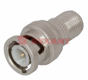 FD 05-3201/FD 3078 Переход штекер BNC - гнездо F (уп.50/2000шт.) REXANT FD 05-3201
