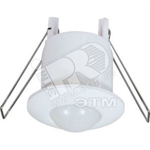 22066 SEN50 230V 500W 6m 360° Датчик движения встраиваемый mini белый (уп.50шт.) FERON 22066