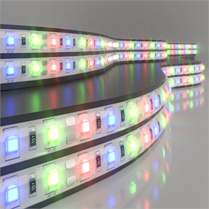 5050/60LED 14.4W IP65 12V RGB Лента светодиодная, катушка 5м.(уп.250шт.) Elektrostandard a034876