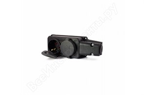 BK1-1402-2612/3612 Колодка 2 гнезда с защитными крышками IP54 каучук, черная (уп.8шт.) BEMIS (Турция) 8698523902899