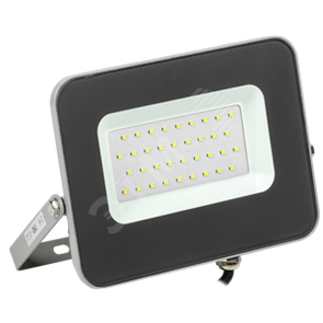 LPDO701-30-K03 СДО 07-30 Прожектор светодиодный серый IP65 (уп.30шт.) IEK® LPDO701-30-K03