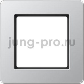 AF581BFAL A Flow Рамка 1 пост алюминий Jung (Германия) AF581BFAL