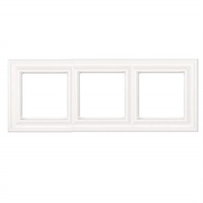 EPD483WW Jung Eco Profi Deco Рамка 3 поста белая Jung (Германия) EPD483WW