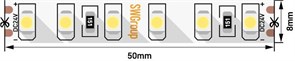 0014780 SWG3120-24-9.6-W-66-M Лента светодиодная со скотчем 3М стандарт 3528, 120LED/м, 9,6Вт/м, 24В , IP66, Цвет: Холодный белый, катушка 5м. SWG 0014780