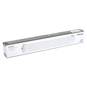 48379 AL132 серия MattLine, 20W, 1400 Lm, 4000К, 120 градусов, белый Светильник трековый светодиодный на шинопровод FERON 48379
