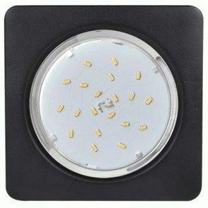 SB53S4ECB Ecola GX53 H4 Square квадратный без рефл. Черный матовый 107x41 (к+) Светильник встраиваемый (уп.10/50шт.) SB53S4ECB