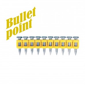Усиленные гвозди по бетону металлу Toua CN MG Bullet Point - 19мм (уп.1000шт.) GNG 30519stepMGBP