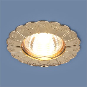 7201 G золото Cветильник встраиваемый (уп.100шт.) Elektrostandard ВЫВЕДЕН ИЗ АССОРТИМЕНТА 7201 G золото