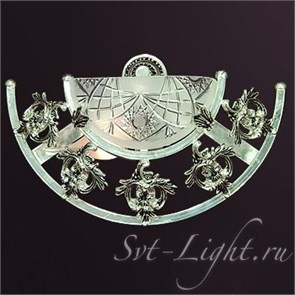 W150/1 Silver Бра "Саудовская" 1xE14 max.60W серебро Mahdi Luster (Иран) W150/1 Silver