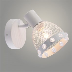 DA6118/1 WH Спот белый 1x60W E14 h150, HN24 (Росток) 988383215
