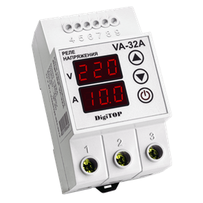VA-32A Реле напряжения DigiTOP® (Россия) 46-026