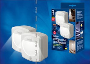 DTL-365 ALTAIR 2 WHITE Ночиник светодиодный с датчиком движения (уп.16шт.) UNIEL DTL-365 ALTAIR 2 WHITE