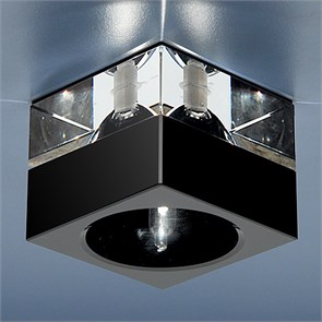 494 Точечный светильник BK/WH (черный/прозрачный) 687167