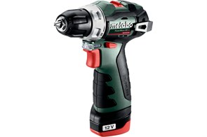 601721500 PowerMaxx BS BL Бесщеточная аккумуляторная дрель-шуруповерт Metabo 601721500