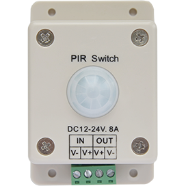 PIR096ESB Ecola LED IR Motion Sensor 8A 96W 12V (192W 24V) автоматический выключатель с инфракрасным датчиком движения PIR096ESB
