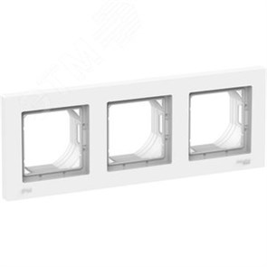 ATN440103 AtlasDesign Aqua Рамка IP44 3 поста, белая (уп.5шт.) Systeme Electric (Россия) ATN440103
