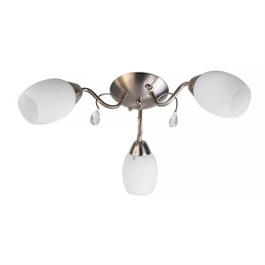 TL3550X-03SN Paula сатин никель Светильник потолочный E27, 3x60W Toplight TL3550X-03SN