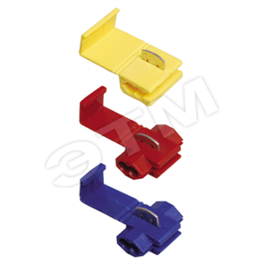 UMB-10-3-100 ЗПО-1 1,0-2,5 мм² Зажим ответвитель прокалывающий синий (уп.100 шт.) ИЭК 687609