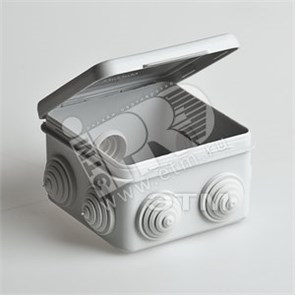 67040М Коробка распределительная 80х80х50мм IP54 белая (уп.90шт.) RUVinil (Россия) 67040М