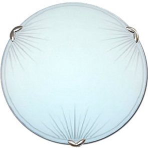 Созвездие Светильник "Дюна" d300 белый/песк/хром 2х60W E27 (Никольский завод) 988019195