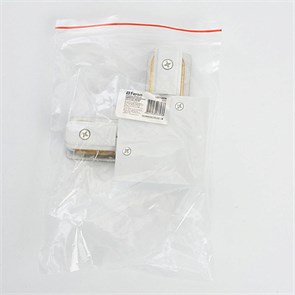 10359, LD1005 Коннектор угловой для встраиваемого шинопровода, белый 10359