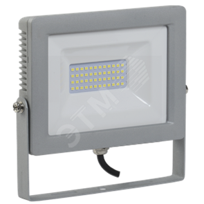 LPDO701-50-K03 СДО 07-50 Прожектор светодиодный серый IP65 (уп.24шт.) IEK® LPDO701-50-K03