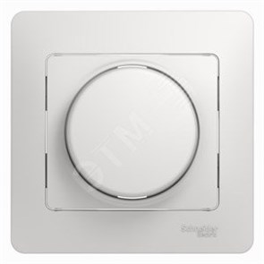 GSL000136 Glossa Диммер универсальный 600Вт/ВА, белый, в сборе (уп.2шт.) Schneider Electric GSL000136