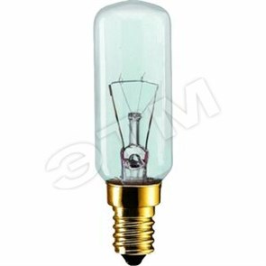 25005670 PHILIPS Appl 40W E14 230-240V T25L CL Лампа для вытяжки прозрачная (уп.50шт.) 871150025005670