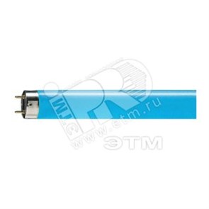 0072754140 PHILIPS TL-D 36W/18 Blue Лампа линейная люминесцентная G13 T8 синяя (уп.25шт.) 871150072754140