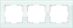 WL01-Frame-03 Favorit Рамка на 3 поста, натуральное стекло (уп.5шт.) Werkel™ ВЫВЕДЕНА ИЗ АССОРТИМЕНТА a031477-1