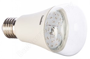 LED10-PL/BIO/E27 Светодиодная лампа для растений биколор 10Вт 220В (уп.20шт.) Camelion 4895117882252