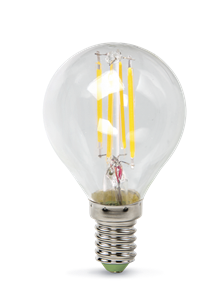 LED-ШАР-PREMIUM 5Вт 160-260В Е14 4000К 450Лм Лампа светодиодная прозрачная (уп.10/50шт.) ASD 4690612004167