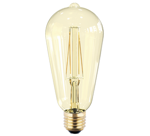 LED-ST64-PRM 8Вт Е27 3000К 720Лм Лампа светодиодная золотистая ВЫВЕДЕНА ИЗ АССОРТИМЕНТА 4690612006109
