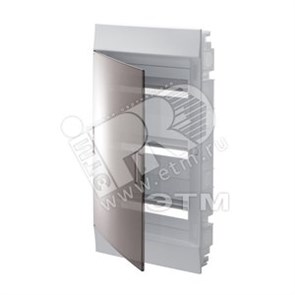 1SLM004101A2207 Mistral41 Бокс встраиваемый ЩРВ-П 36М (3 ряда) прозрачная дверь IP41 с клеммами ABB 1SLM004101A2207