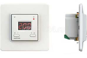 Welrok az Терморегулятор встраиваемый, цифровой, с Wi-Fi, белый Welrok (Россия) Welrok az